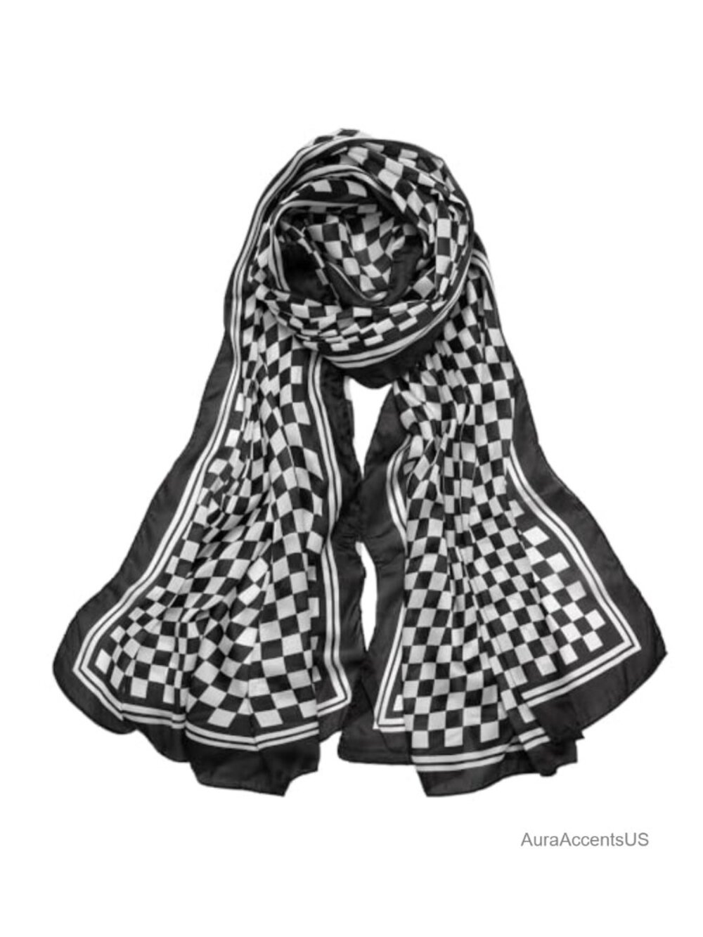 Silk Satin Head Scarf Large Shawls Sleeping Hair Wraps Soft Neck Scarves